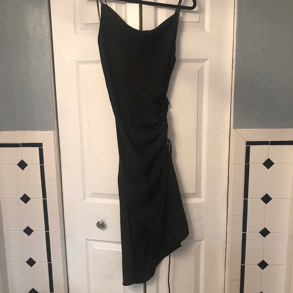 Zara woman black dress